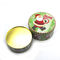 Round Christmas Gift Tin Boxes, Metalowe pudełko z cyną dla Candy / Chocolate / Cookies dostawca